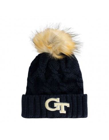 Ladies Georgia Tech Yellow Jackets Luxe Knit Hat